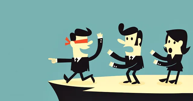 How to make wrong decisions and stick to them?